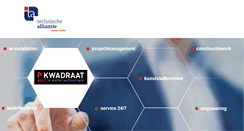 Desktop Screenshot of pkwadraat.com